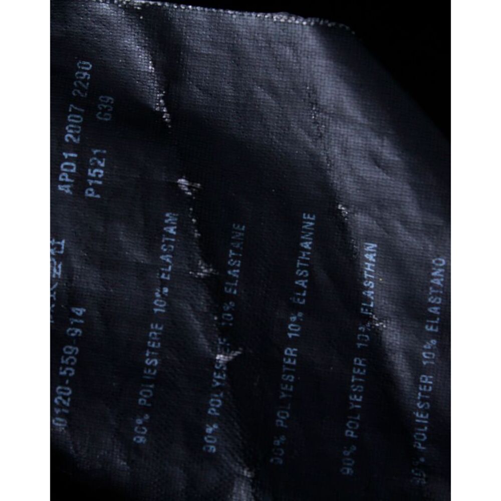 Pre Loved Prada Polyester Elastane Skirt Women Bl… - image 1